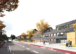 Collège Elsa Triolet - Perspective Extérieure