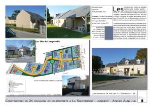 24 pavillons en co-propriété 