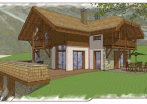 Habitat de montagne - Construction dans la pente