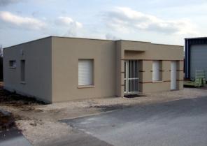 Vue de la façade principale