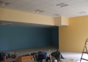 Pendant les travaux - vue intérieur