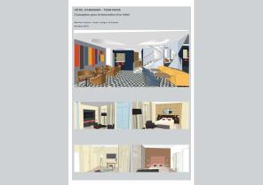 Agence d'Architecte DPLG à Paris -Rénovation d'hôtels- Soizic Lebigot