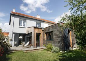 Extension et terrasse bois