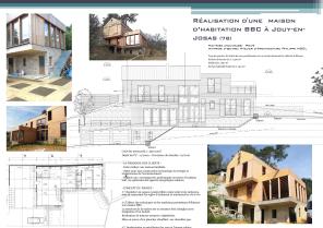 Réalisation d'une  maison d’habitation BBC