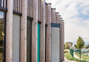 on-architectes, Restaurant scolaire à Cruet (73)