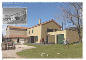 Insertion paysagère - avant après