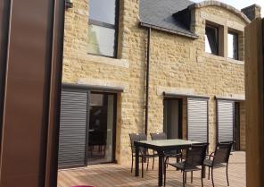 Terrasse Bois d'une longère