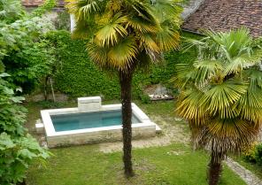 JARDIN SUSPENDU ET BASSIN-FONTAINE