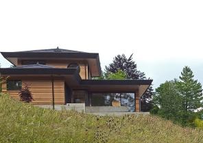 Villa bioclimatique à Argonay - Vue Ouest