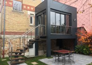 Vue depuis le jardin