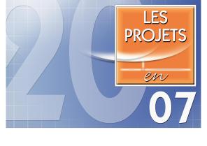 DIVERS PROJETS EN 2007.