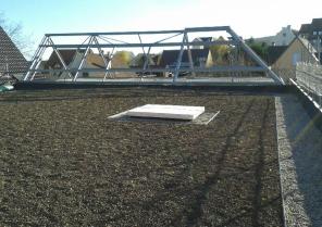 VUE EXTÉRIEURE - TOITURE VÉGÉTALISÉE