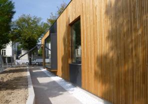 Construction de la maison de la Ligue contre le cancer à Colmar