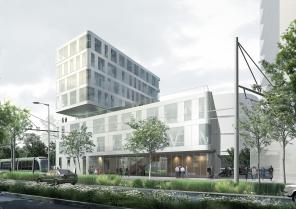 Construction du nouveau site pour l'INET et le CNFPT à Strasbourg