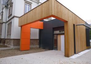 Construction de la maison de la Ligue contre le cancer à Colmar