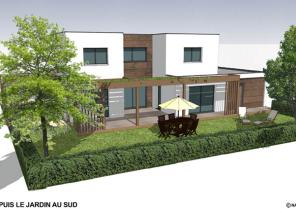 vue coté jardin - sud