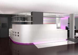 Transformation de la zone de service - Café Mozart à Mulhouse (68)