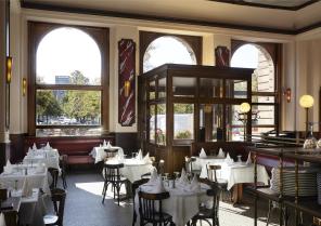 L'entrée du restaurant