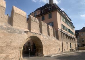 Un mur d'enceinte retrouvé