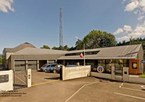 Construction d'un peloton de Gendarmerie de Haute Montagne à HOHROD