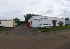 IDN ARCHITECTURE VUE AVANT TRAVAUX SUR L'AGRANDISSEMENT DE L'IMPRIMERIE