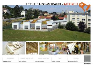 ECOLE SAINT-MORAND A ALTKIRCH