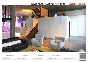 Création d'un loft à Mulhouse