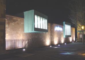 Création du nouveau siège social du Crédit Mutuel du Pays de Thann dans une anci