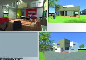 MAISON INDIVIDUELLE A SAINTE CROIX EN PLAINE