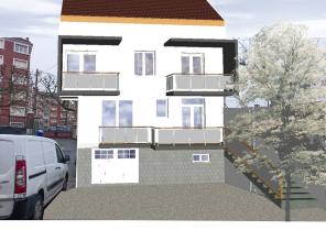 Façade sur jardin