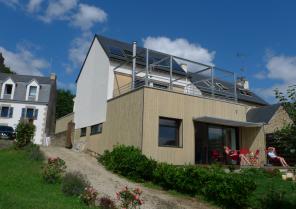 Vue sud sur jardin