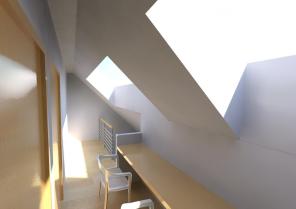 Bureau en mezzanine