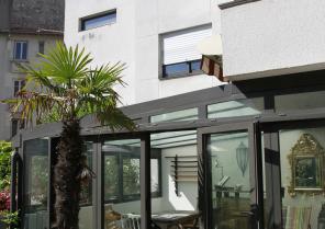 Salon d'été et terrasse en extension