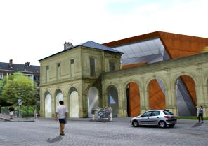 Parvis d'entrée