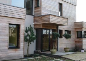 Maison à ossature bois