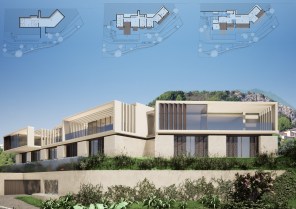 Villa RI - Vue Générale + Plans