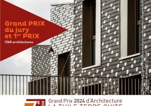 Grand Prix 2024 d'Architecture LA TUILE TERRE CUITE 
