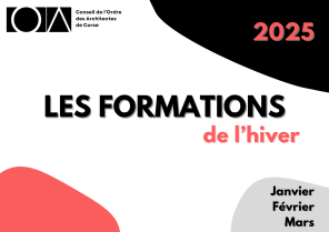 Les formations de l'hiver 2025