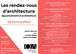 Appuntamentu d'architettura #12 "De Terre et d'Eau"