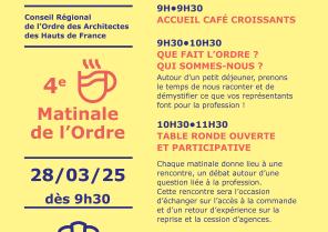 Matinale de l'Ordre- mars 2025 