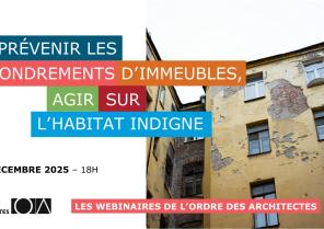 Webinaire « Prévenir les effondrements d’immeubles, agir sur l’habitat ? »