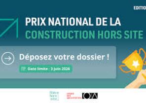 Lancement du Prix National de la Construction Hors-Site 2026
