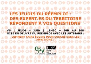 Jeudi du réemploi #8