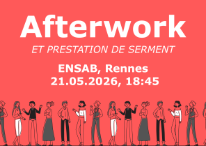 Invitation à la prestation de serment et l'afterwork d'Ille et Vilaine