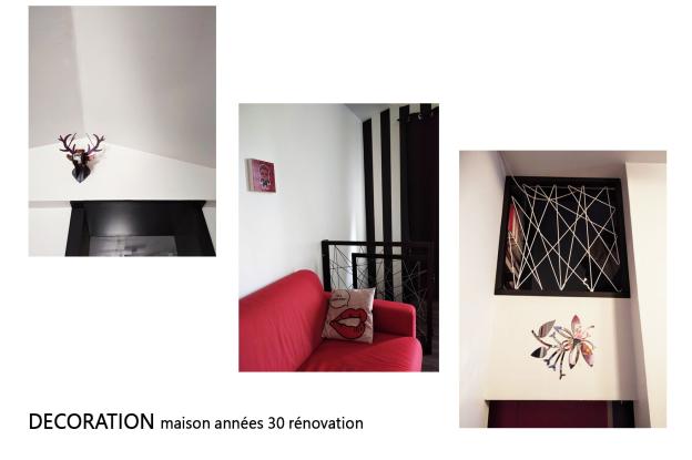 Rénovation d'une maison années 30 - décoration intérieure