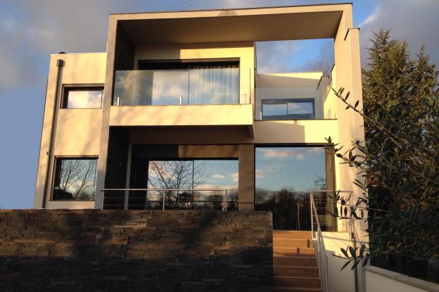 Maison individuelle à Joinville, Façade arrière