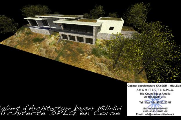 Cabinet d'Architecture Kayser Milleliri, Architecte DPLG en Corse http://www.cor