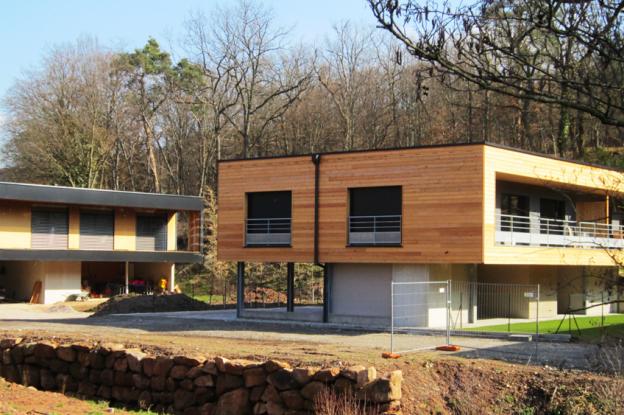 maison passive en bois massif