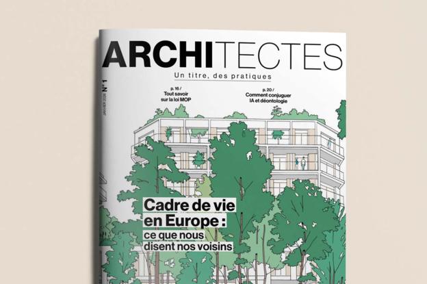 Magazine ARCHITECTES - Couverture