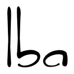 Initilales lba pour Loïc Brandet architecte